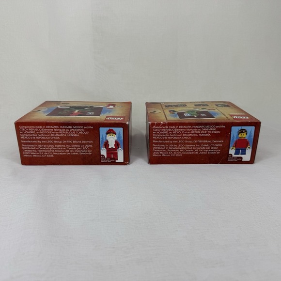Lego 3300020 and 3300002 Seasonal Retired New Sealed Boxes (light box damage) - Picture 3 of 10